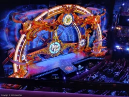 London Palladium Grand Circle A38 view from seat photo