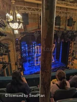 Shubert Theatre Balcony D13 view from seat photo