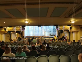 Wyndham's Theatre Stalls SBA1 view from seat photo
