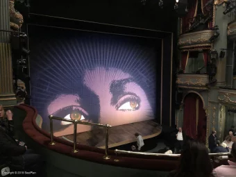 Aldwych Theatre Dress Circle C25 view from seat photo