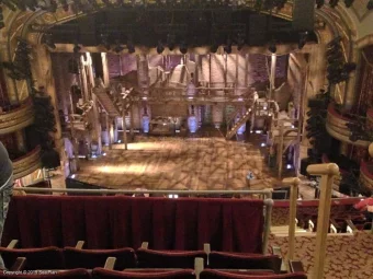Richard Rodgers Theatre Rear Mezzanine H104 view from seat photo