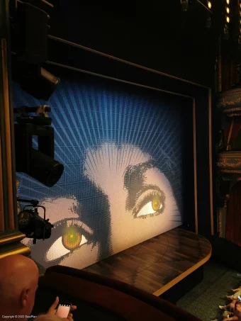 Aldwych Theatre Dress Circle Box E1 view from seat photo