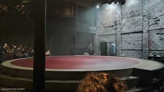 Almeida Theatre Stalls C28 view from seat photo