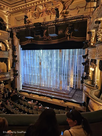 Wyndham's Theatre Royal Circle C5 view from seat photo